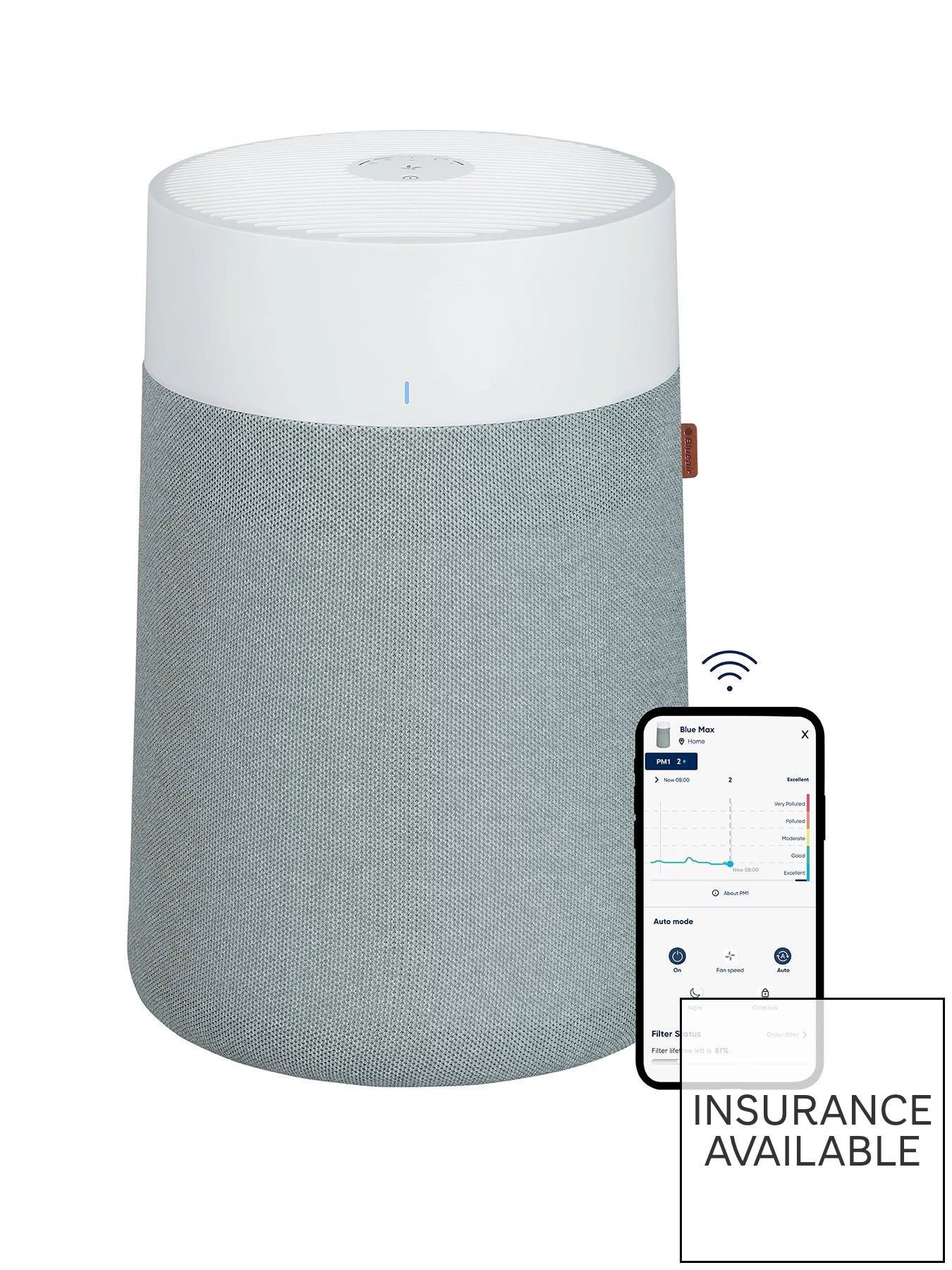 PureFlow Smart Air Purifier, HEPA, Wi-Fi & Alexa Enabled