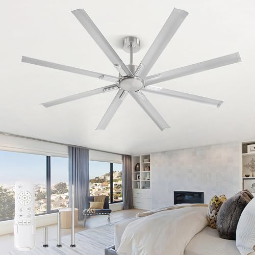 AeroBlade XL-72” Industrial Ceiling Fan with Remote (No Light)