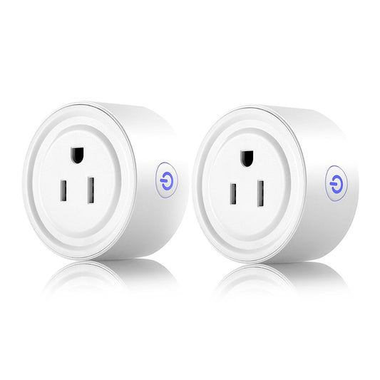 MiniSmart Plug, Wi-Fi Outlet (2-Pack, Alexa & Google Compatible)