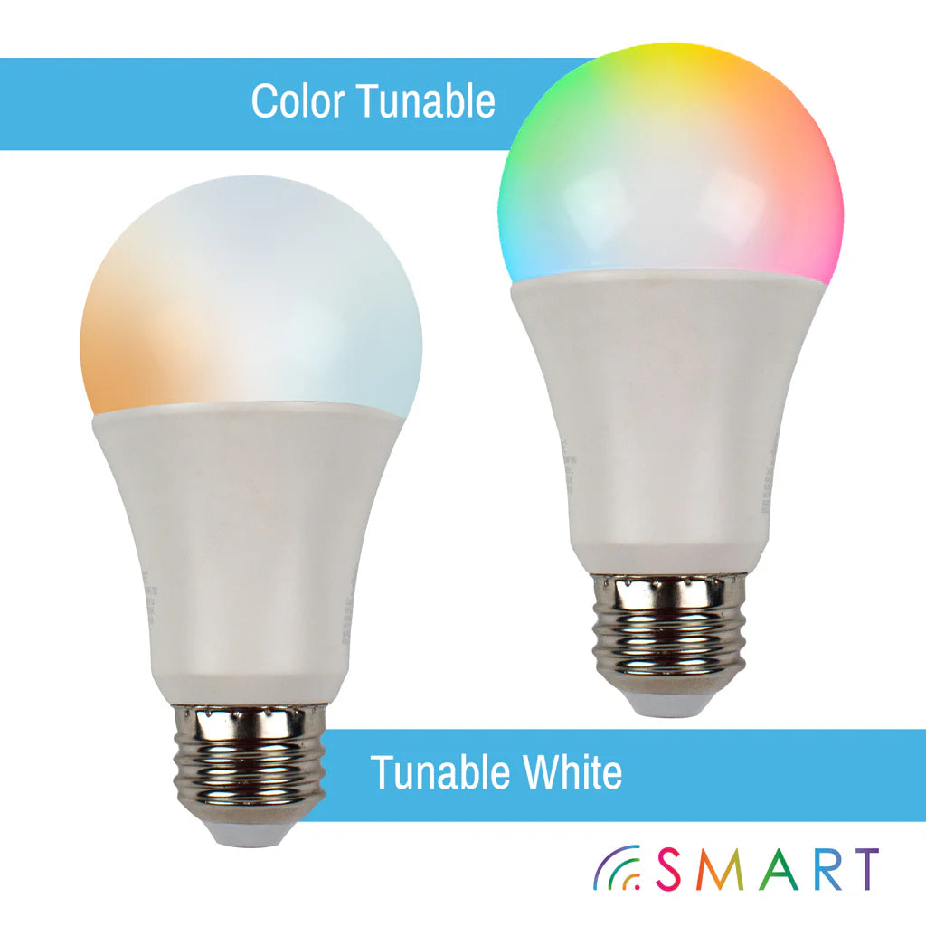 SmartColor LED Bulb, WiFi, RGB + Tunable White