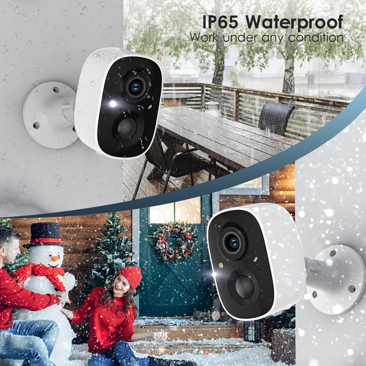 SecureView Cam,  Wireless Outdoor Camera with 2-Way Talk & AI Detection